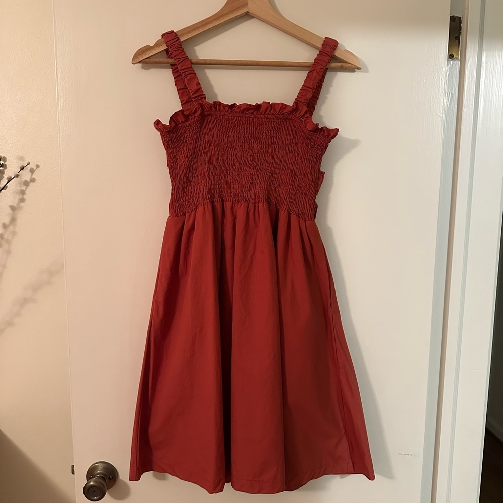 Pinch Ruffled Strap Dress